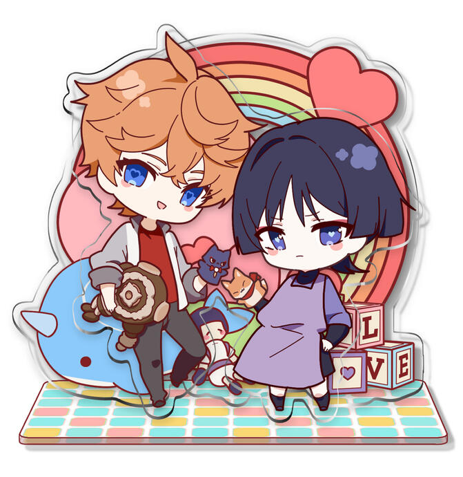 2 PC Acrylic Standee 1